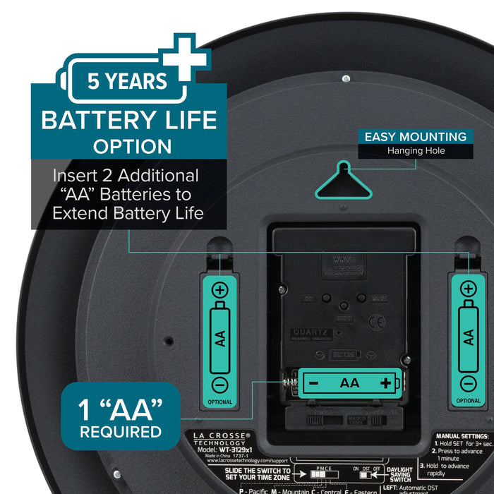 WT-3129SX1 5 year battery life
