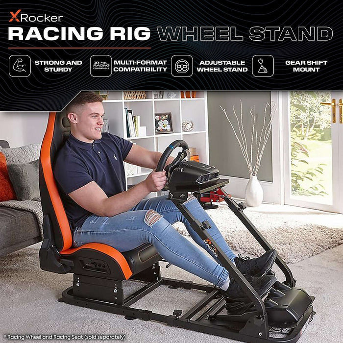 X Rocker XR Racing Rig Universal Steering Wheel & Pedal Mount | Gaming Simulator
