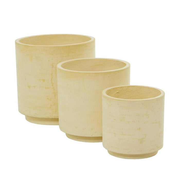 YELLOW MAGNESIUM OXIDE INDOOR OUTDOOR PLANTER